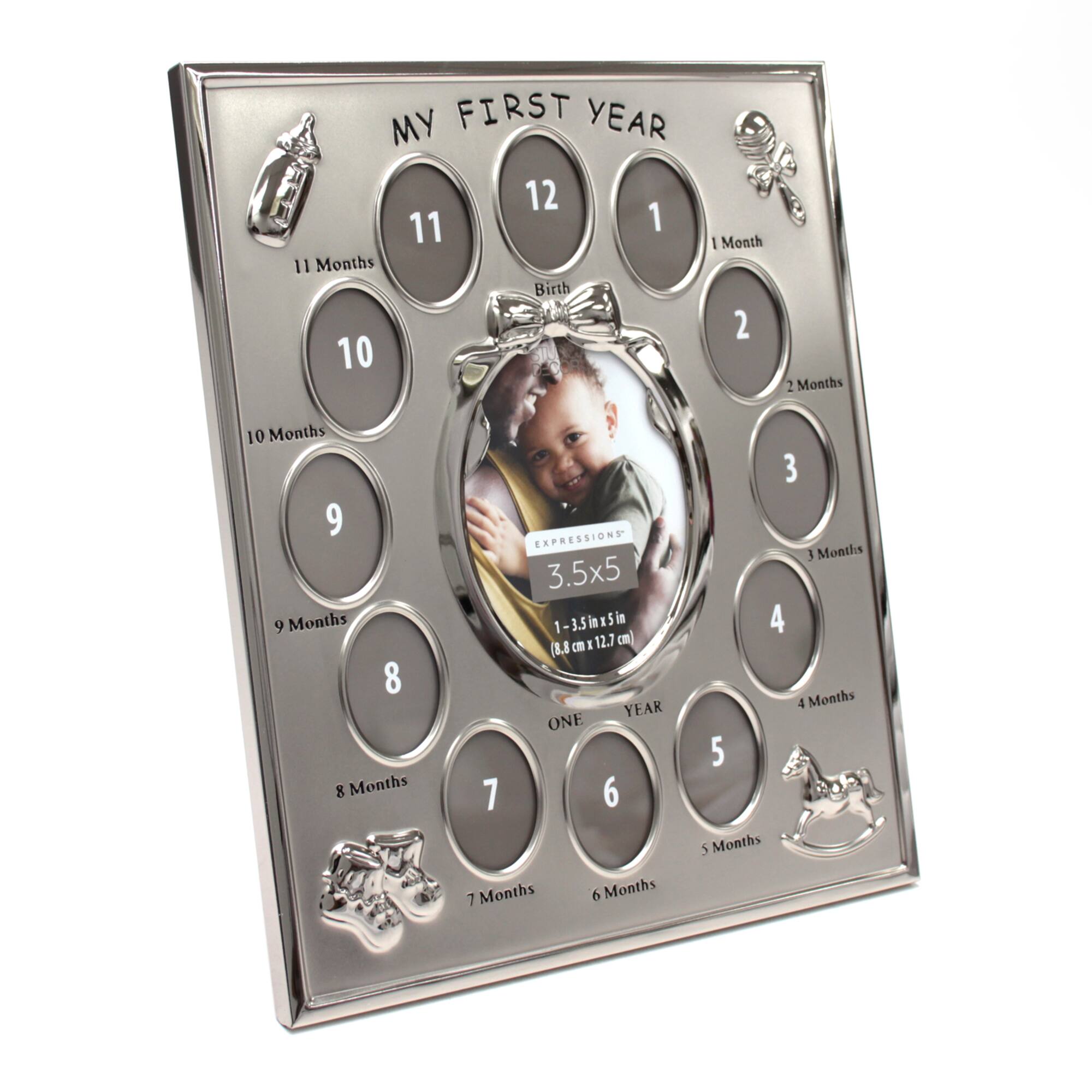 Expressions™ Baby "My First Year" Collage Frame by Studio Décor®